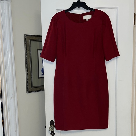 Hugo Boss Red/Orange Dress - Picture 1 of 8